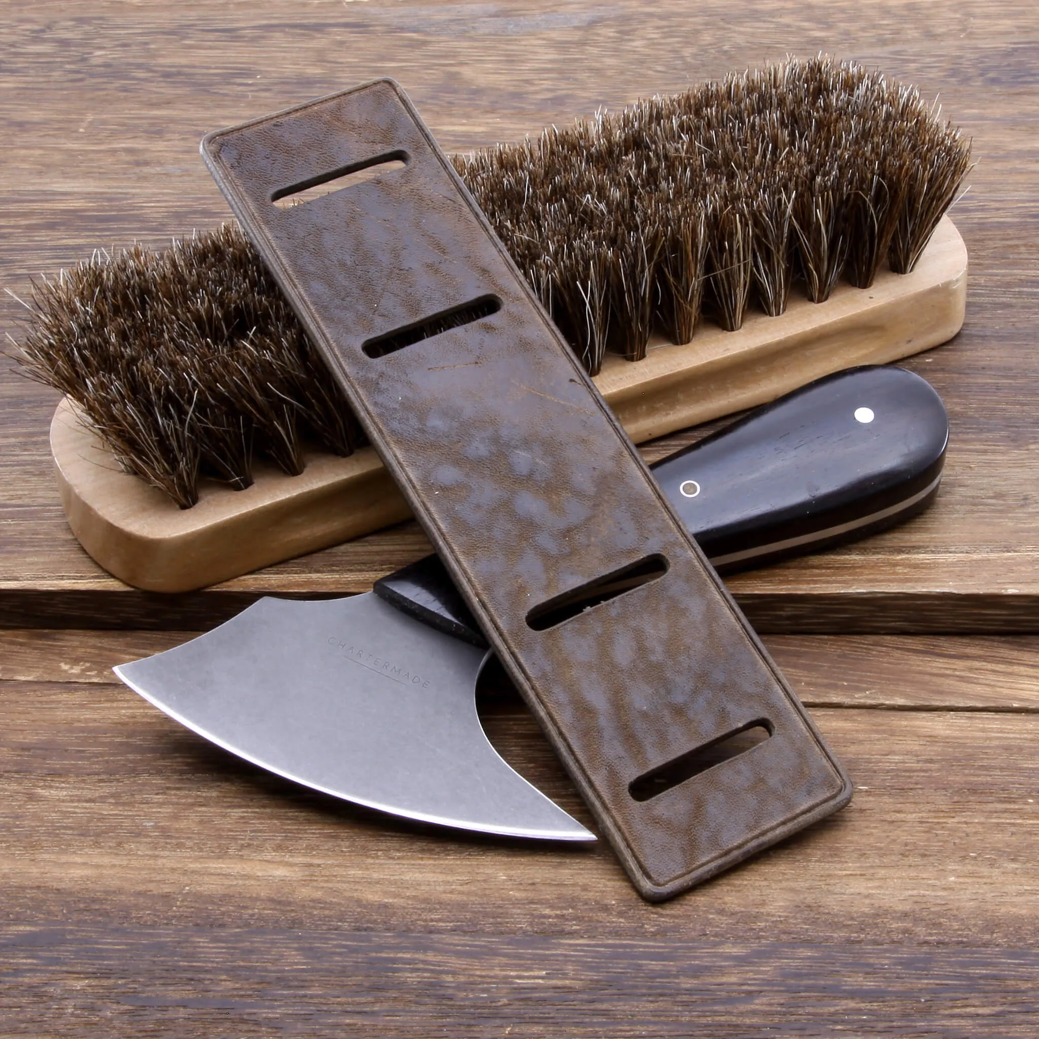 Leather Bund Pad, Newman Style Vintage 404