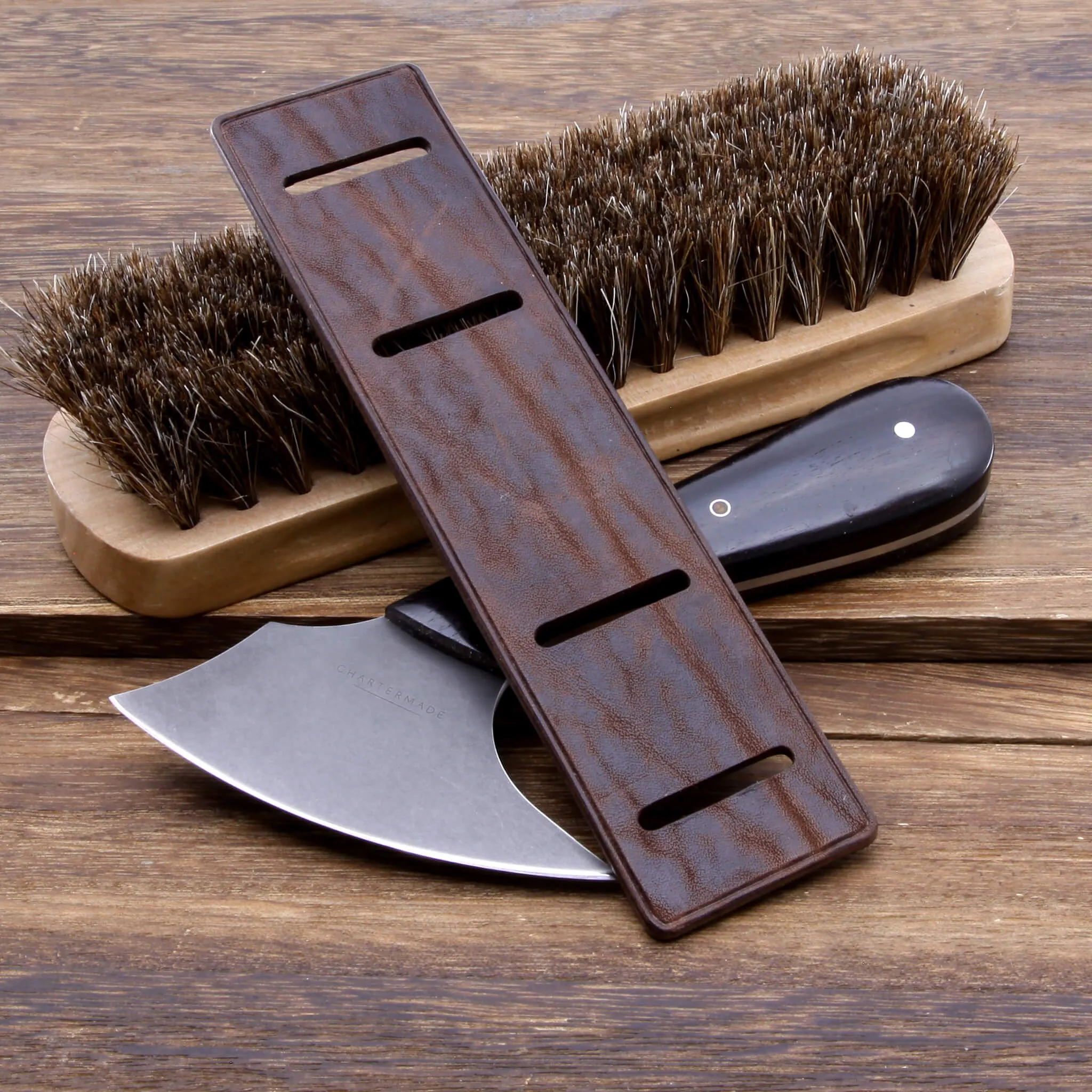 Leather Bund Pad, Newman Style Vintage 405