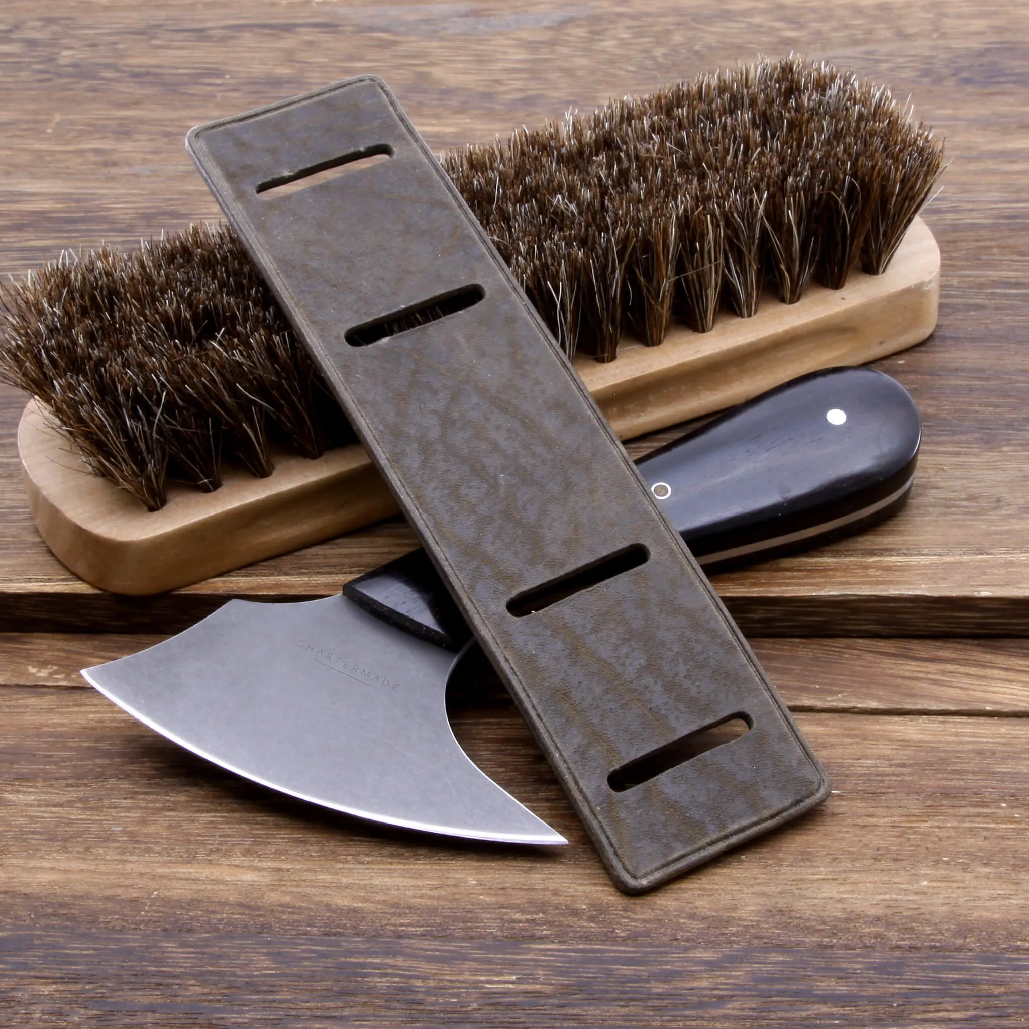 Leather Bund Pad, Newman Style Vintage 408