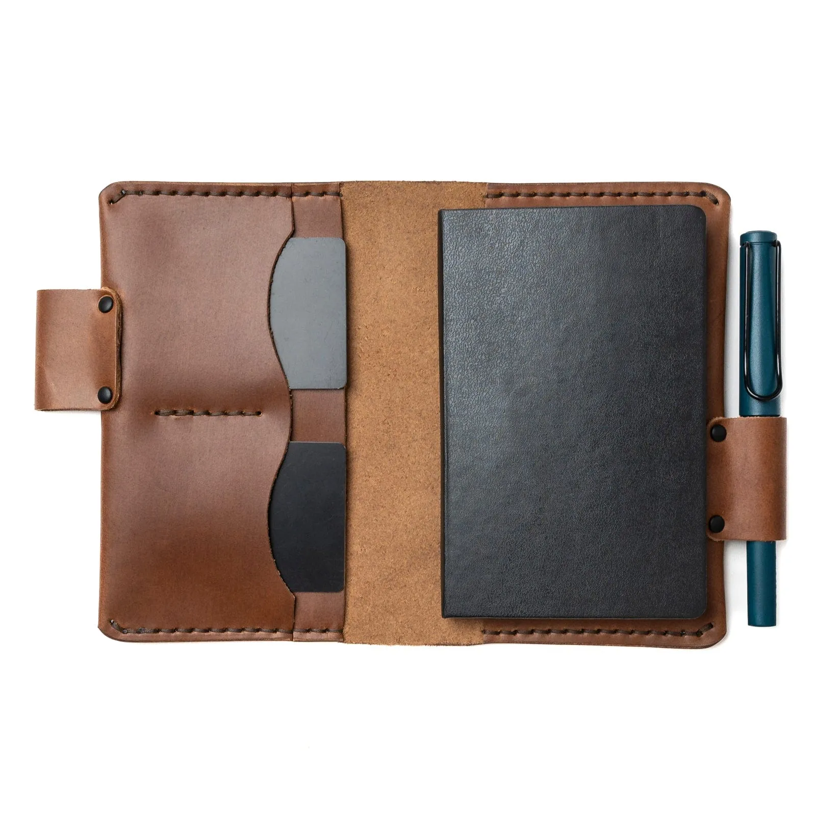 Leather Moleskine Pocket Cover