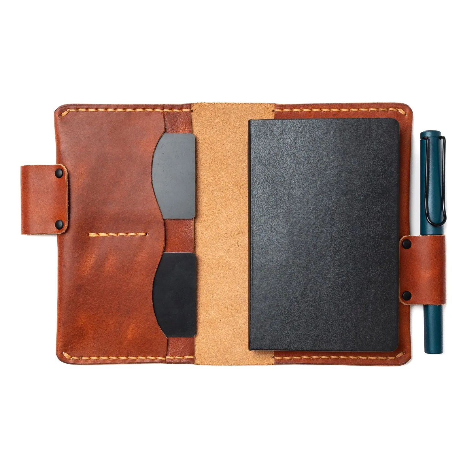 Leather Moleskine Pocket Cover