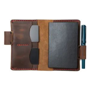Leather Moleskine Pocket Cover
