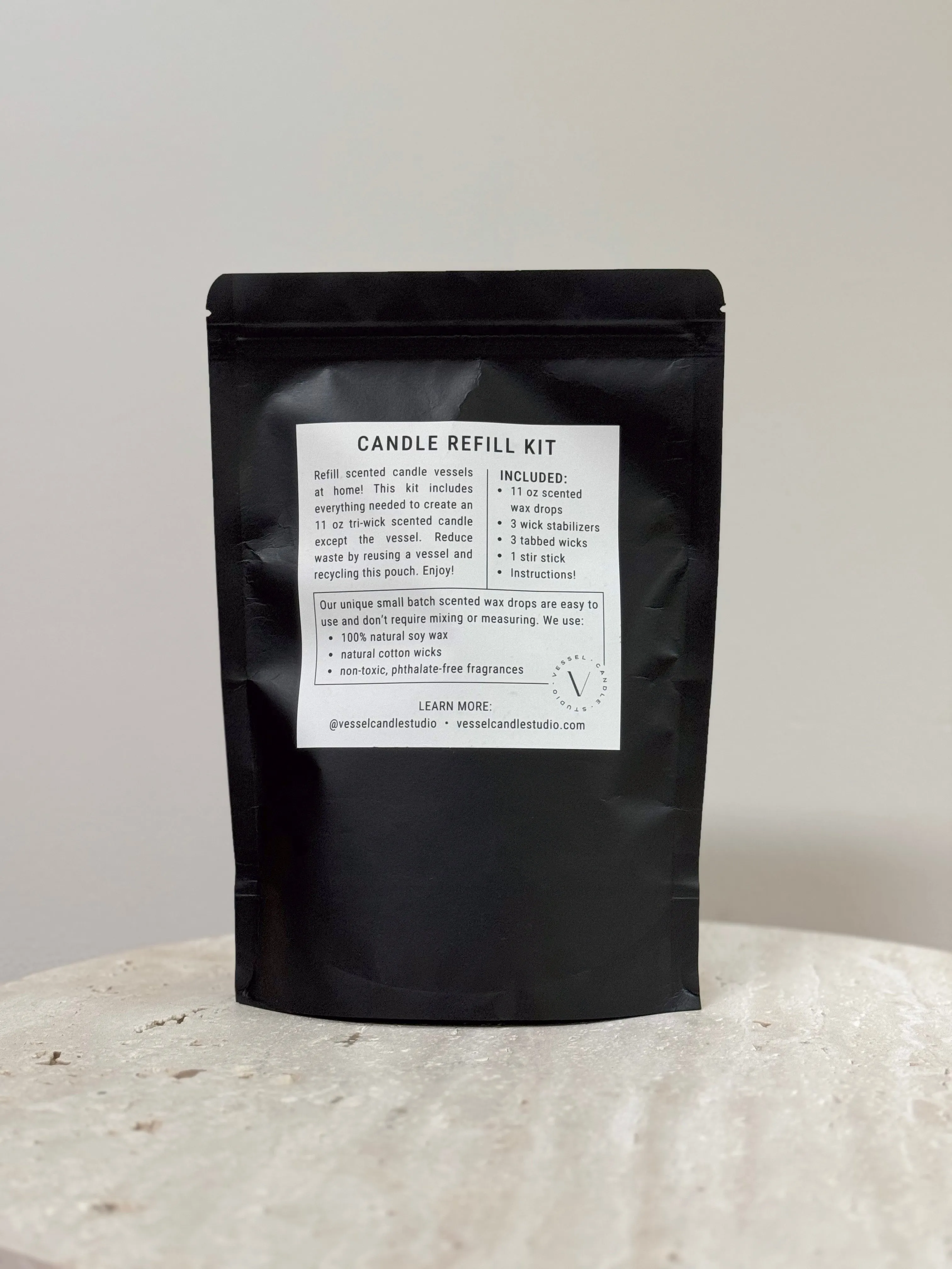 Library Candle Refill Kit 12 oz | Narrative