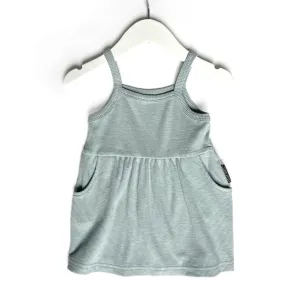 Little Bipsy Ribbed Tank Dress - Sea Side