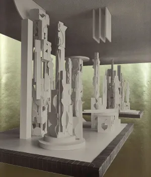 LOUISE NEVELSON "BICENTENNIAL DAWN", 1976