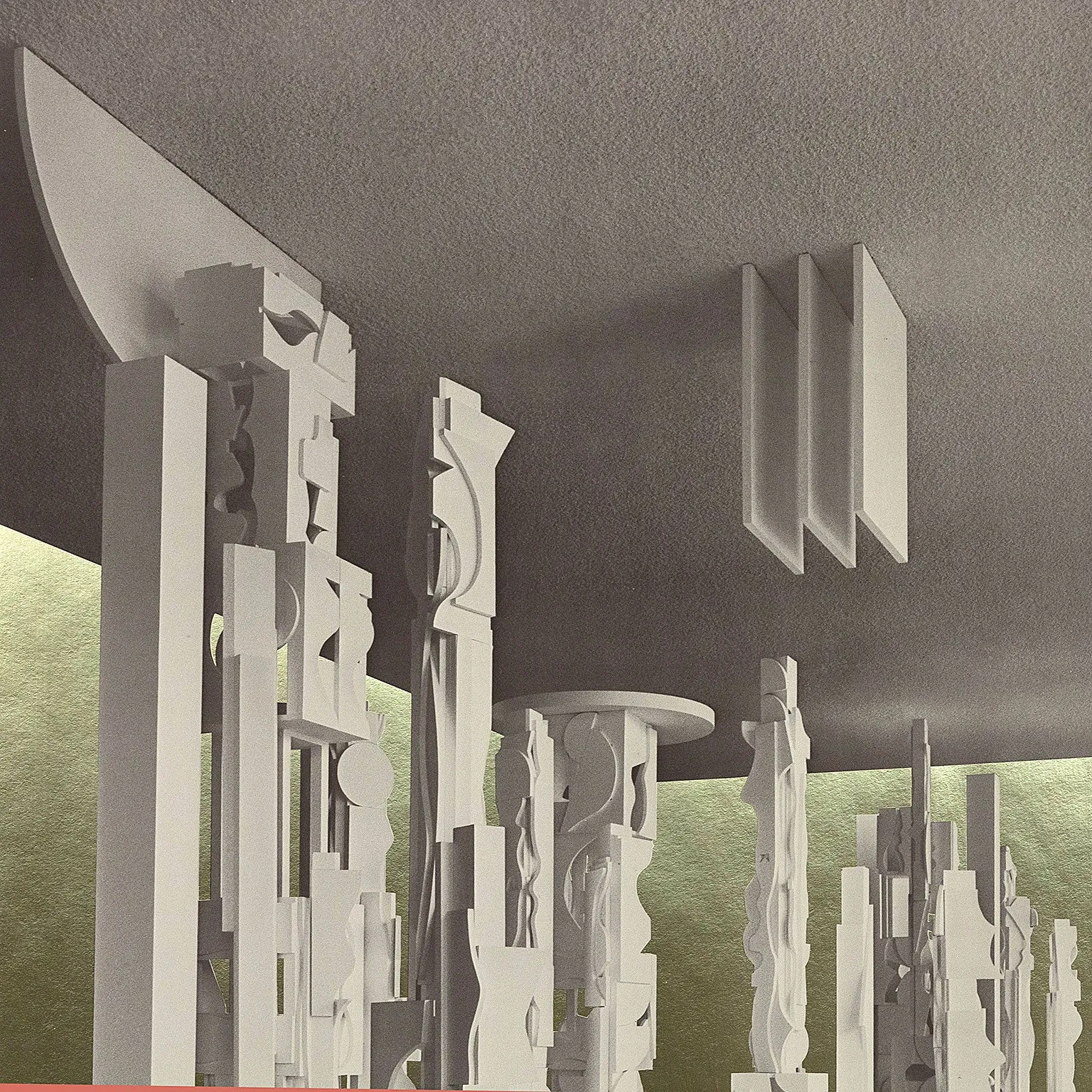 LOUISE NEVELSON "BICENTENNIAL DAWN", 1976