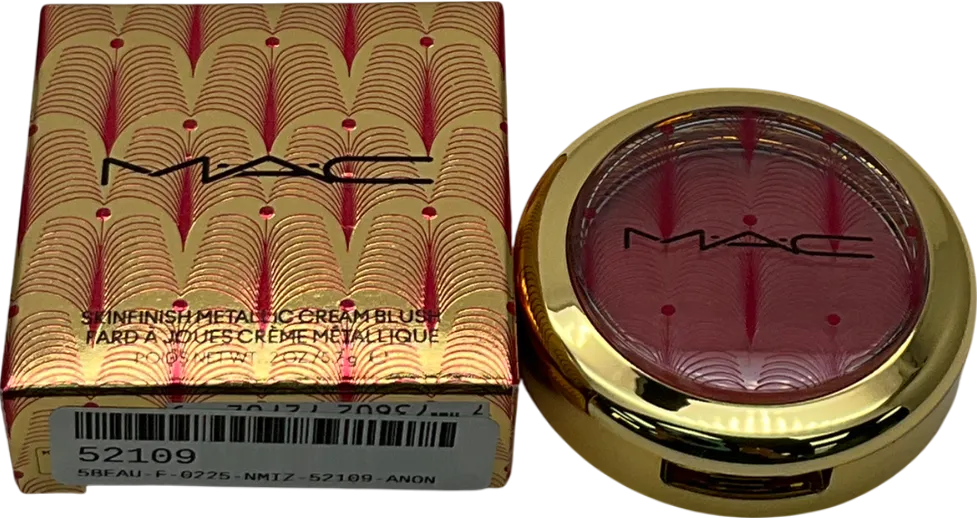 MAC Skin Finish Metallic Cream Blush Coveted Coral 5.7g