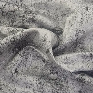 Marble Brocade Fabric Silver 150cm