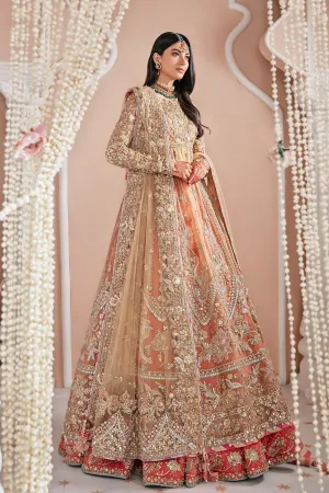 Masakali (ZB-12) | Zaha Bridal Nikkah Luxury RTW Collection | Stitched Embellished Suits