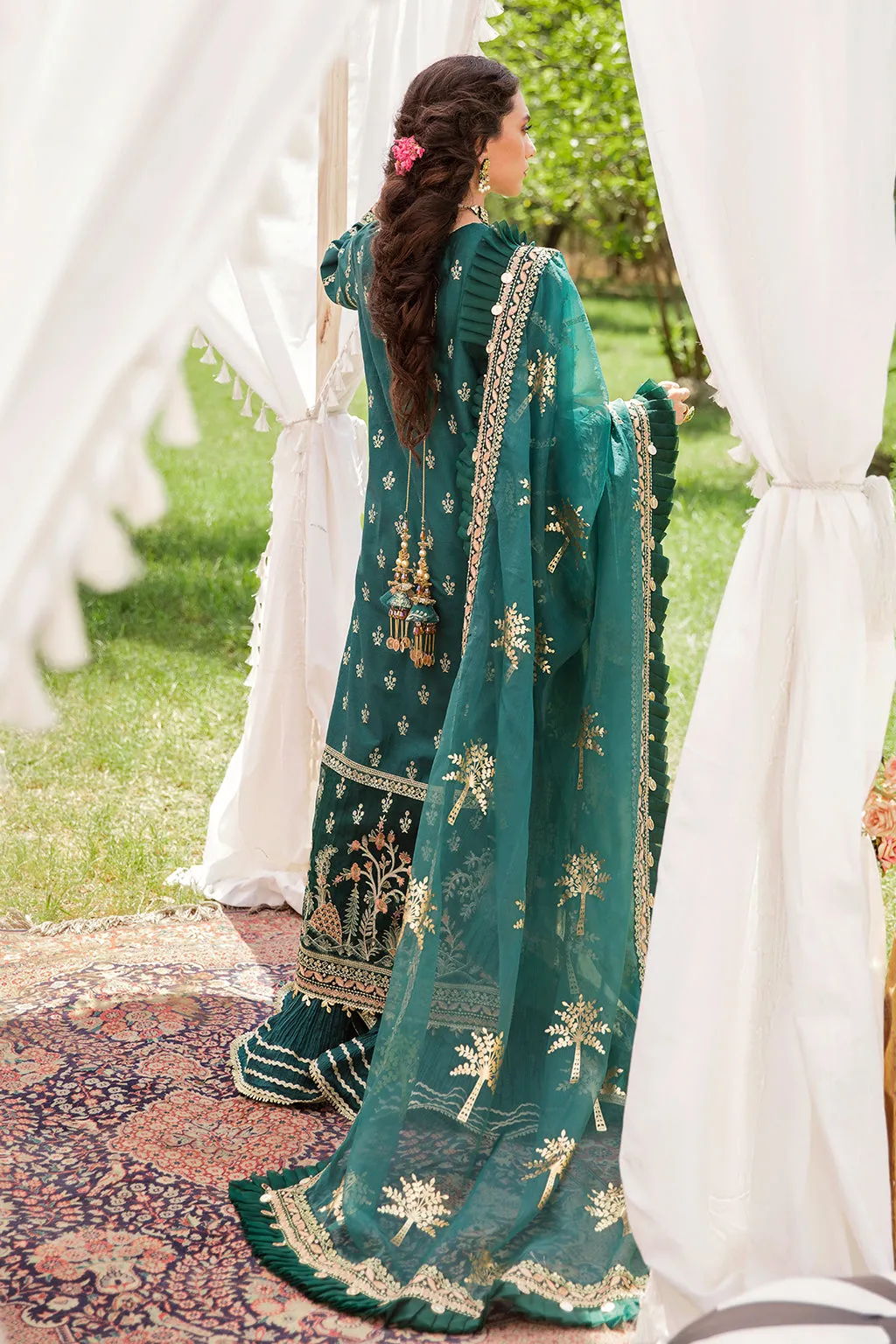 MEERAS  | Afrozeh Gul Bahar Festive Collection 2022 | Unstitched Embroidered Lawn Suits