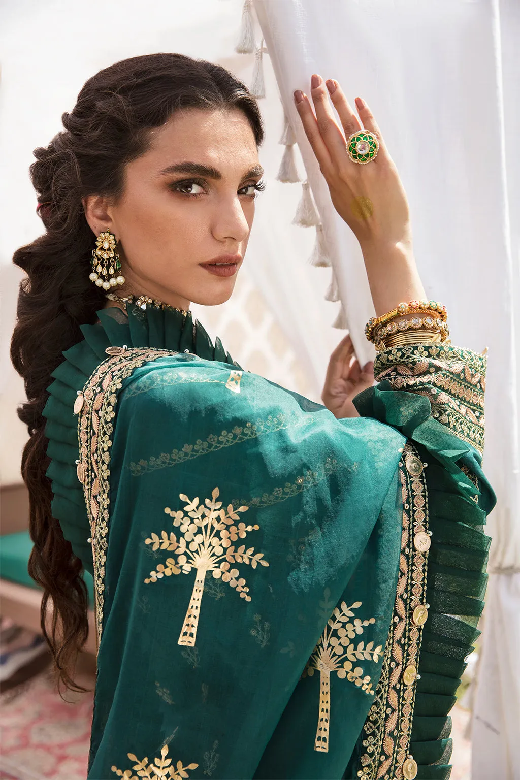 MEERAS  | Afrozeh Gul Bahar Festive Collection 2022 | Unstitched Embroidered Lawn Suits