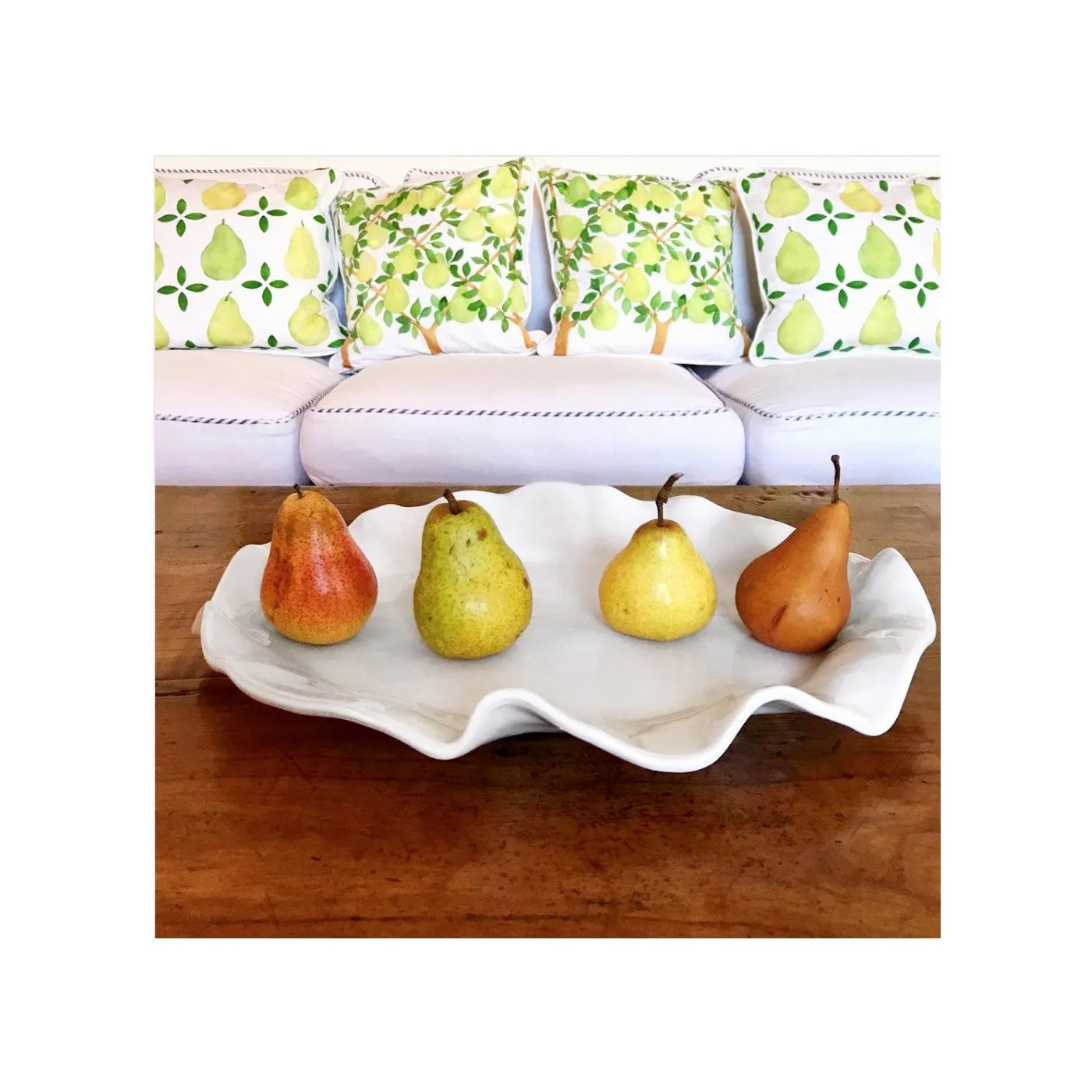 MELAMINE HAVANA OVAL PLATTER WHITE