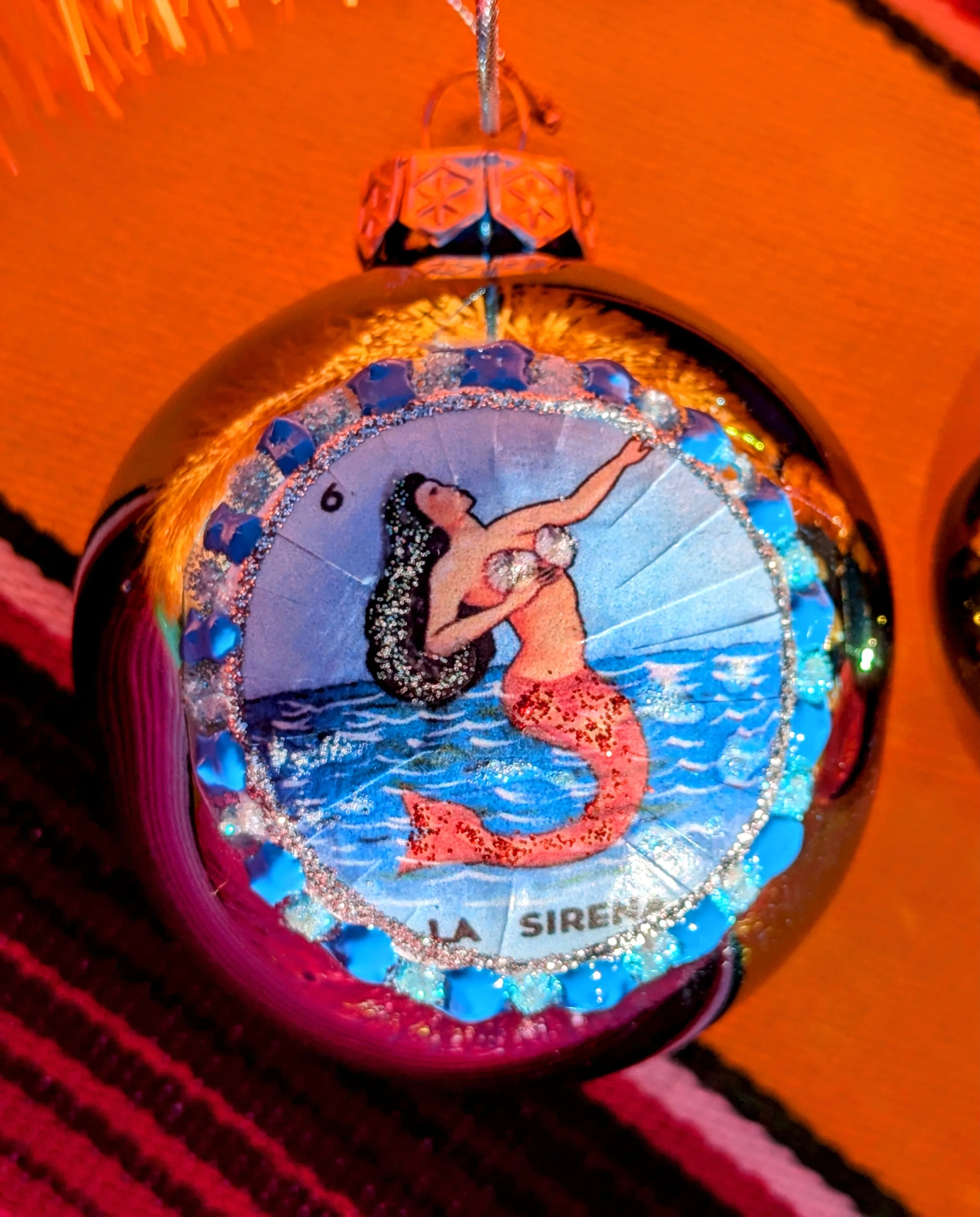 Mexican loteria baubles
