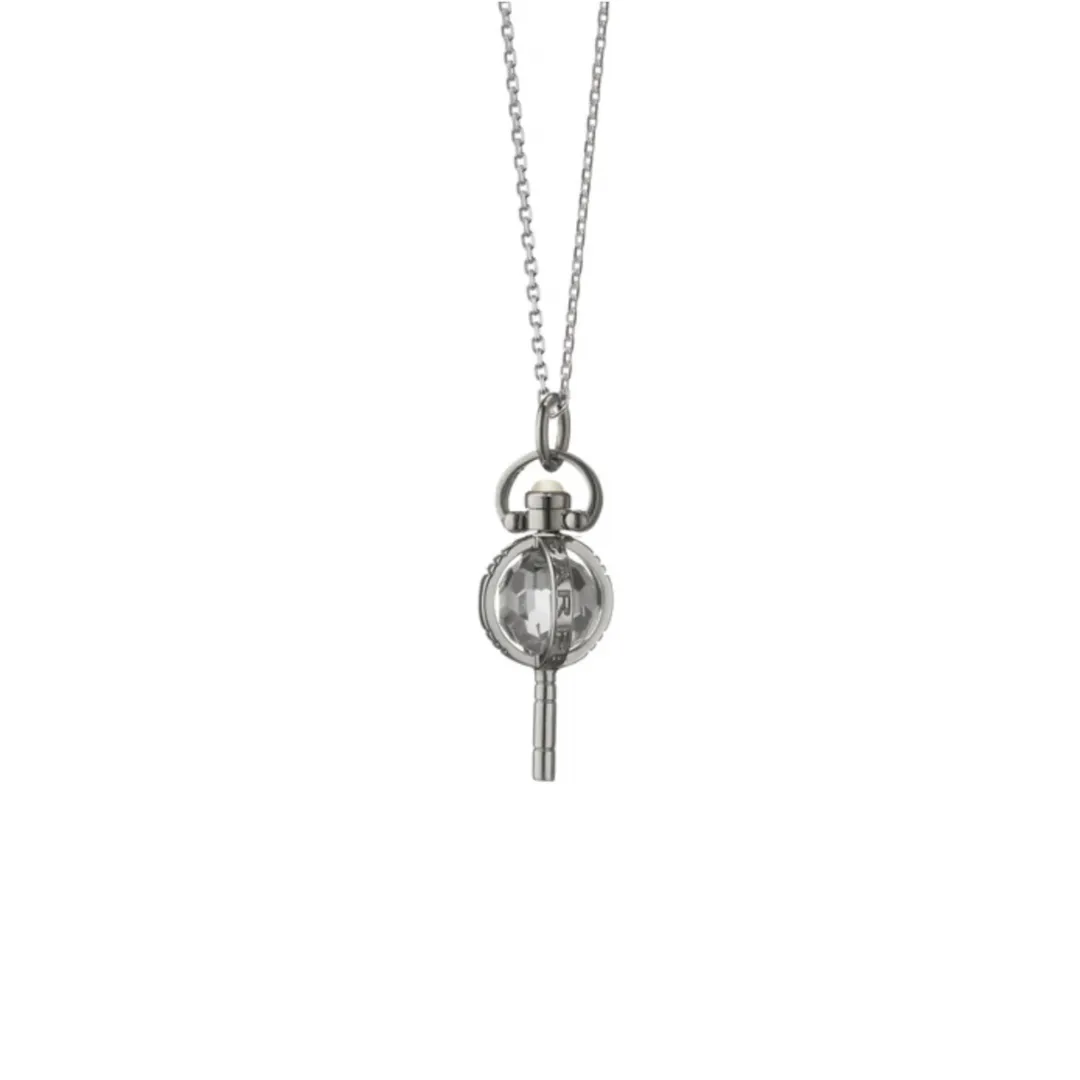 Monica Rich Kosann Mini Carpe Diem Key in Sterling Silver