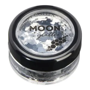 Moon Glitter Classic Chunky Glitter, Silver