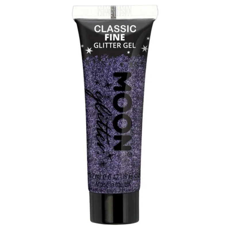 Moon Glitter Classic Fine Glitter Gel, Lilac