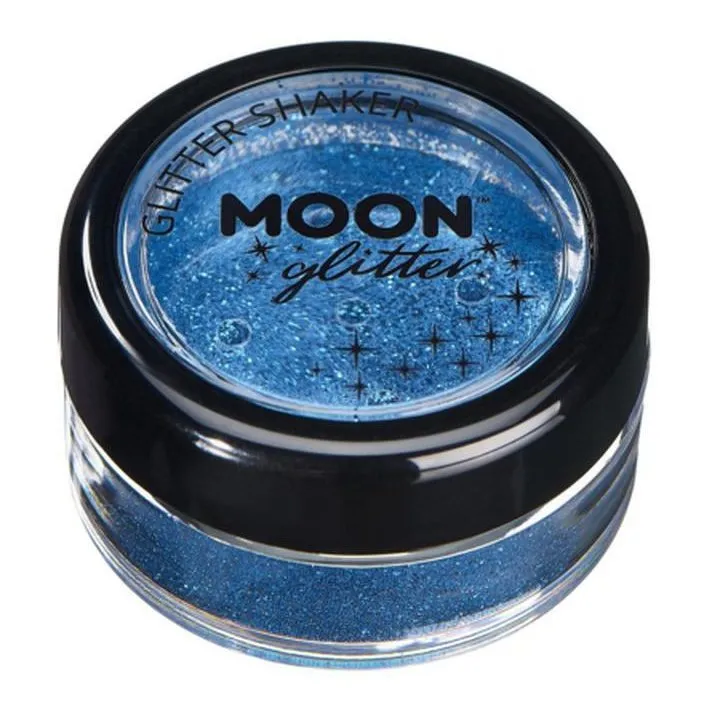 Moon Glitter Classic Fine Glitter Shakers, Blue