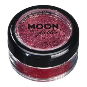 Moon Glitter Classic Fine Glitter Shakers, Red