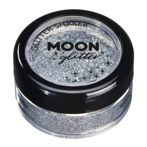Moon Glitter Classic Fine Glitter Shakers, Silver