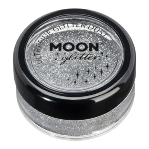 Moon Glitter Classic Ultrafine Glitter Dust, Silver