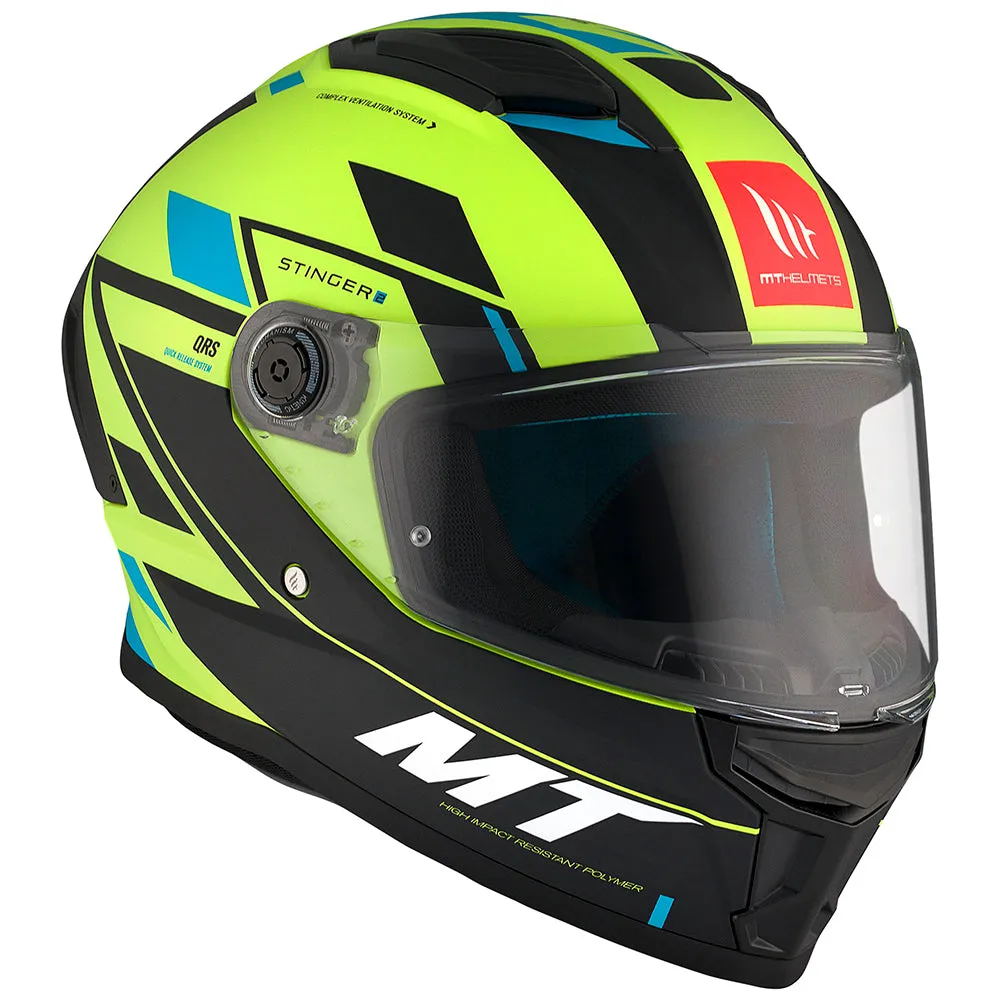 MT STINGER 2 [ZIVZE MATT FLURO YELLOW]