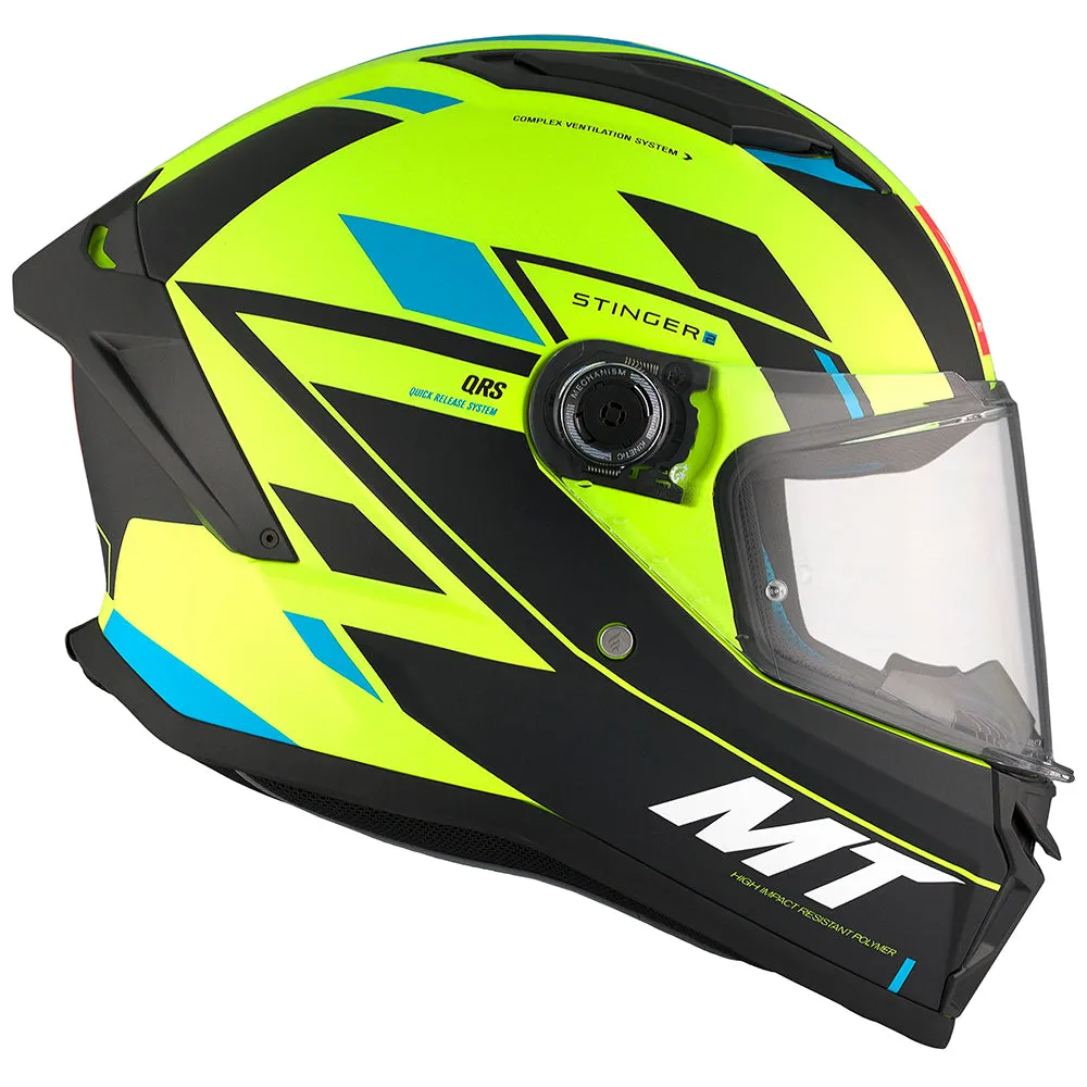 MT STINGER 2 [ZIVZE MATT FLURO YELLOW]