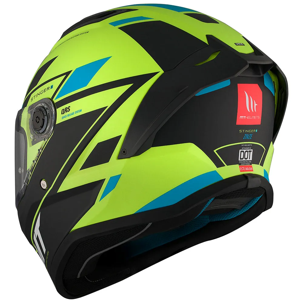 MT STINGER 2 [ZIVZE MATT FLURO YELLOW]
