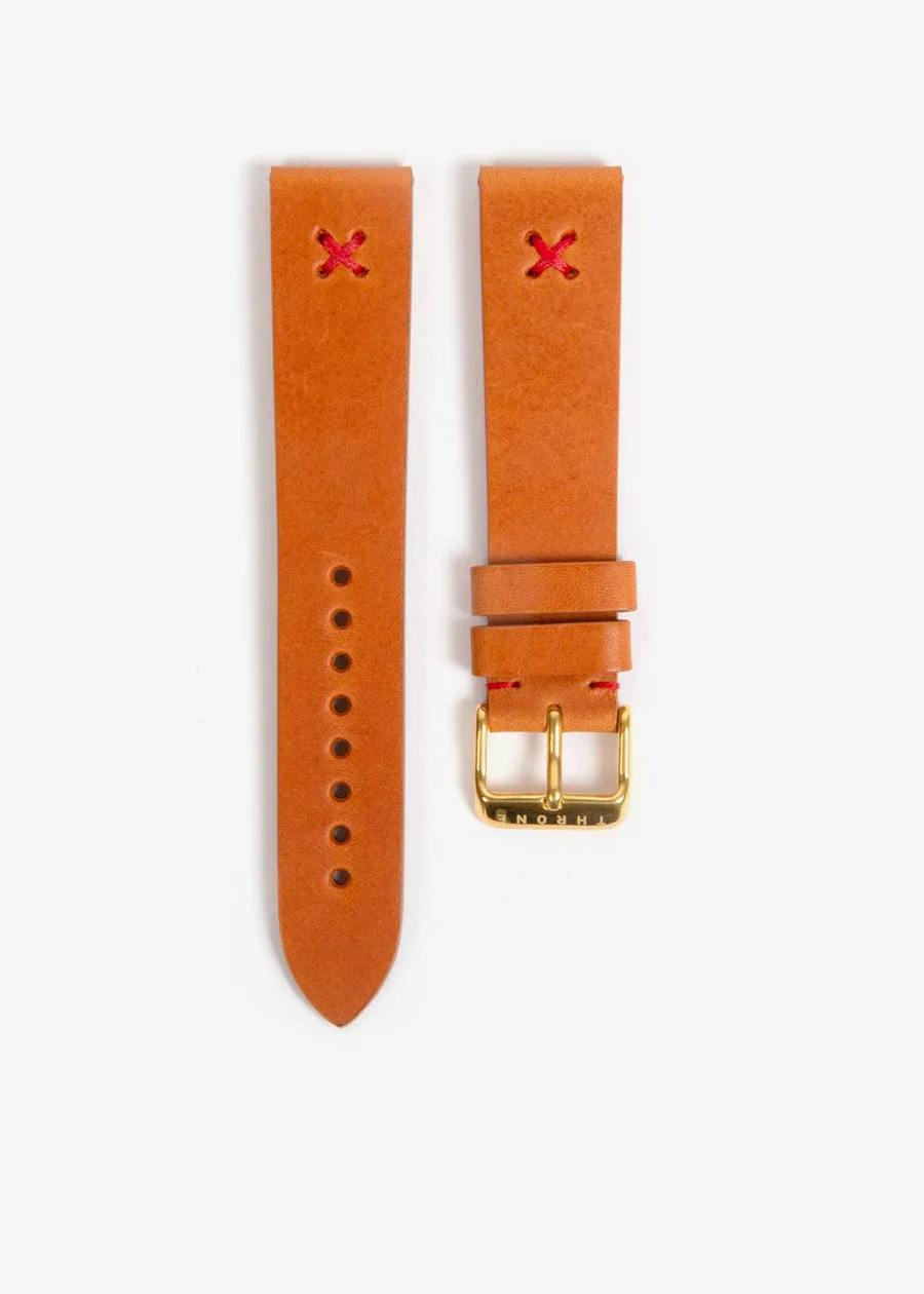 Natural Classic Red Stitching