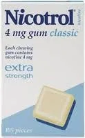 Nicotrol Gum Classic 4mg 105s