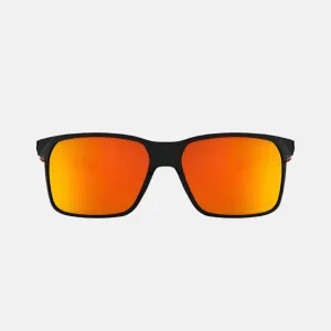 Oakley Portal X Sunglasses Polished Black/Prizm Ruby Polarised Lenses