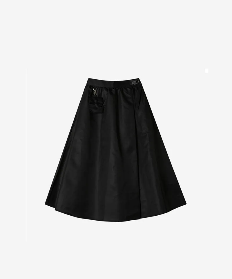 OBER Golf Long Field Skirt - Black