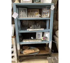 Ombre Shelf In Blue