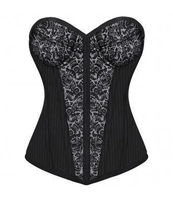 Orabella Gothic Overbust Fashion Corset With Cups