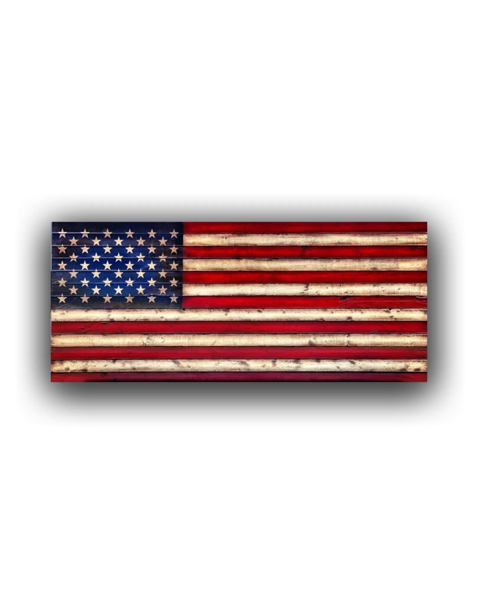 Oversized American Flag Sign