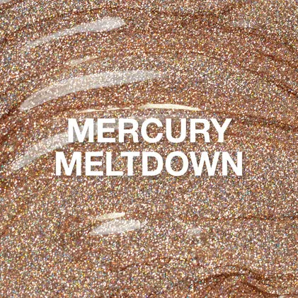 P  Mercury Meltdown Glitter Gel Polish, 10 mL