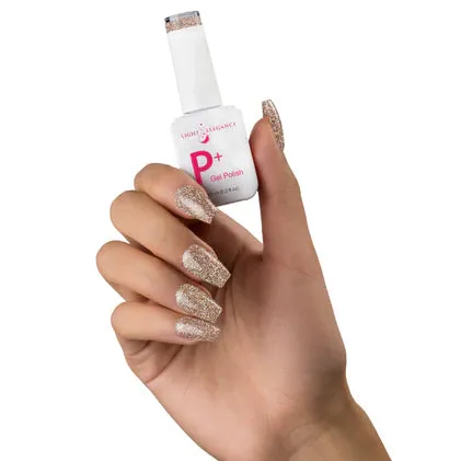 P  Mercury Meltdown Glitter Gel Polish, 10 mL