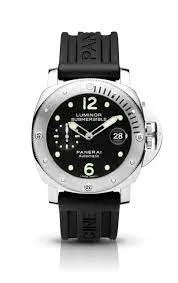 Panerai Men's Submersible 44mm Black Dot Dial Watch Reference# PAM0024