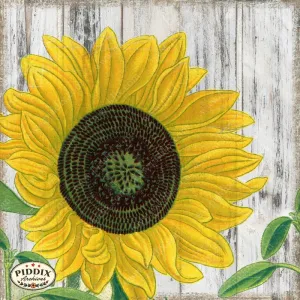 PDXC3858c -- Flowers on Distressed Wood