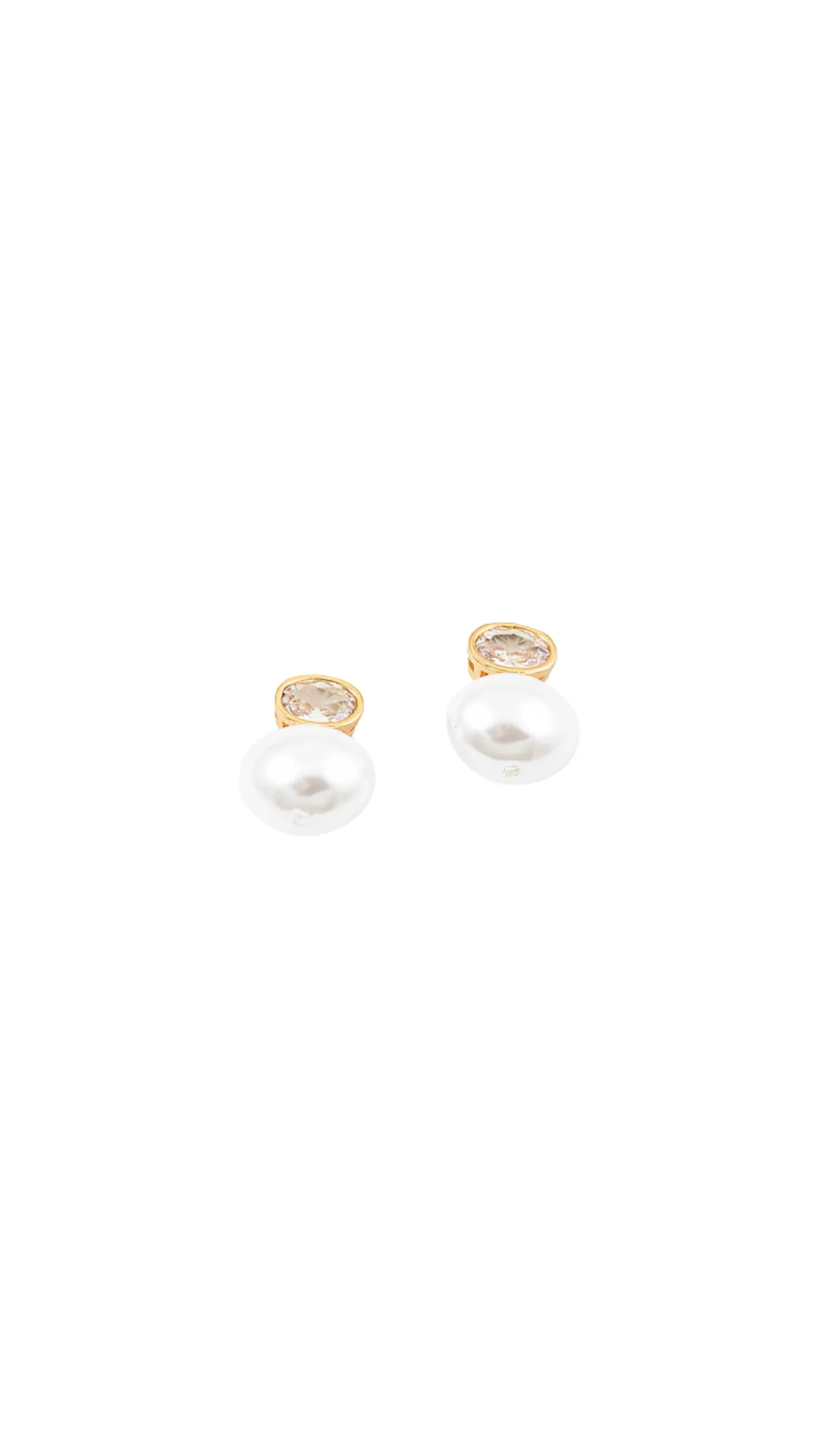 Pearl   Diamond Stud