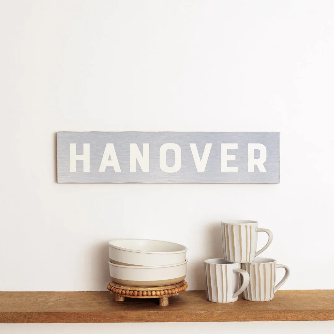 Personalized Classic Grey Barn Wood Sign