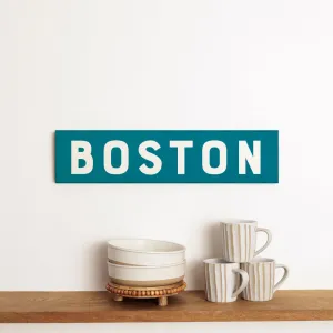 Personalized Ocean Barn Wood Sign