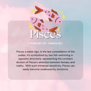 Pisces - Zodiac  - Snow Globe Glitter Flow Cup