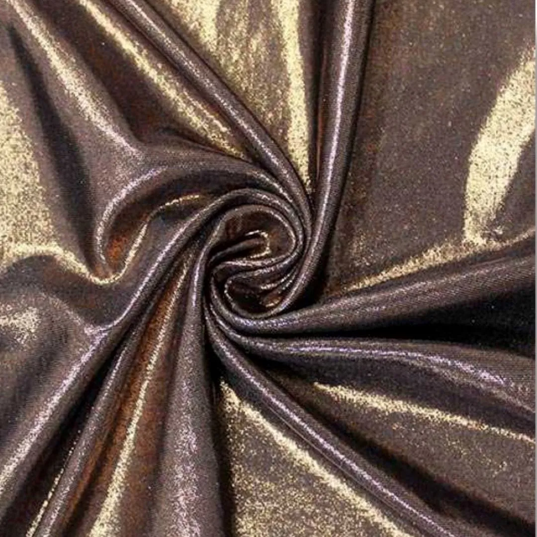 Poly Spandex Liquid Foil Fabric 145cm