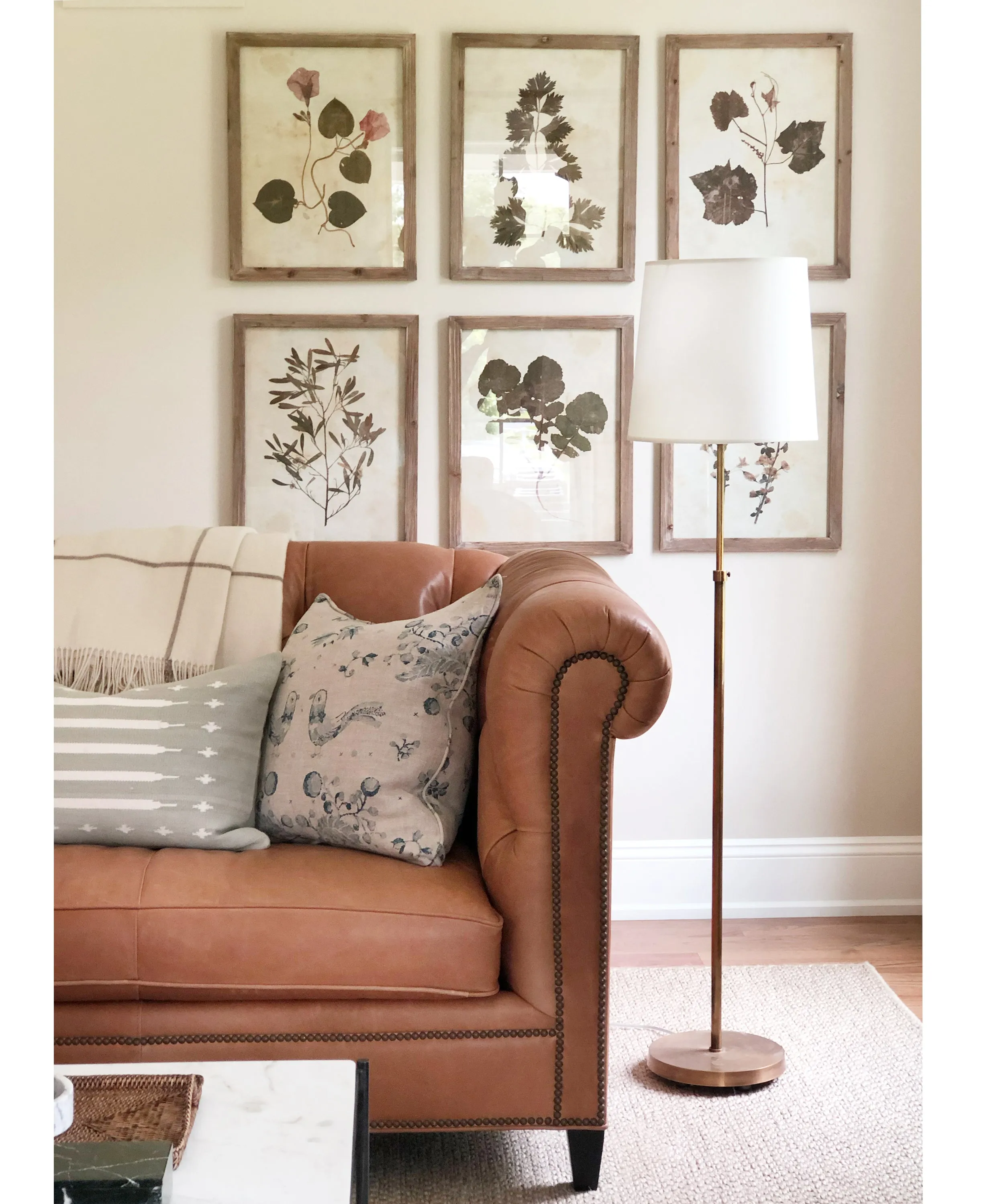 Pressed Wildflower Botanical Print, No. 1