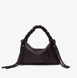 Proenza Schouler Mini Drawstring Bag- Black
