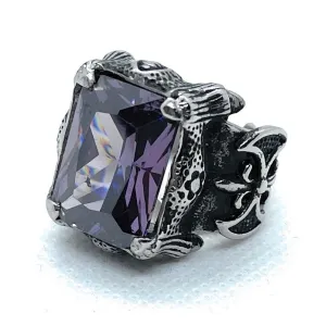 Purple Reign Gemstone Ring (#464Purple)