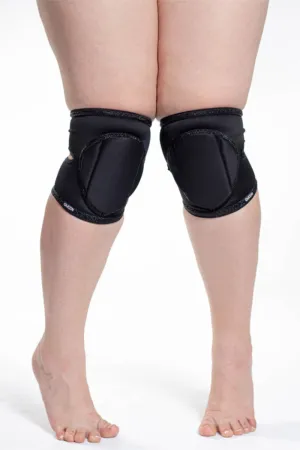 Queen Classic Kneepads - Black Sparkle