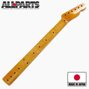 Replacement Maple Neck For Tele, With Finish, 21 fret