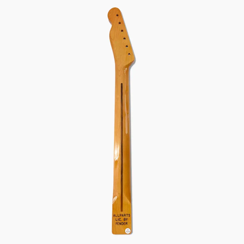Replacement Maple Neck For Tele, With Finish, 21 fret