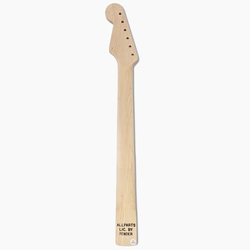 Replacement Rosewood Neck for Strat, No Finish, 21 frets
